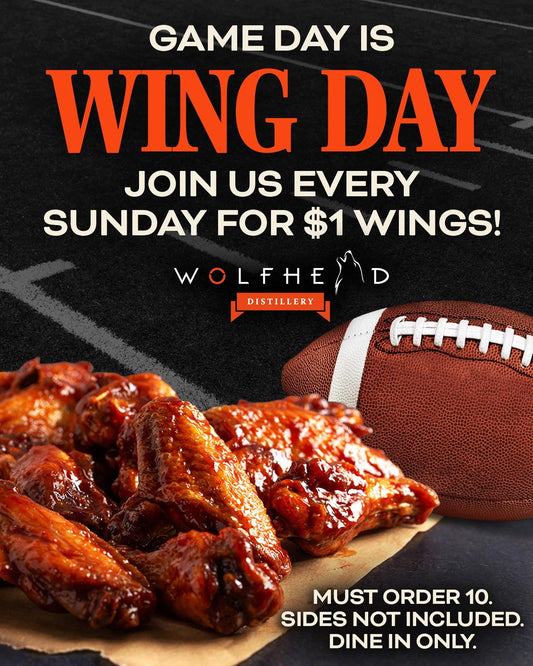 Game Day is Wing Day - Go Football!