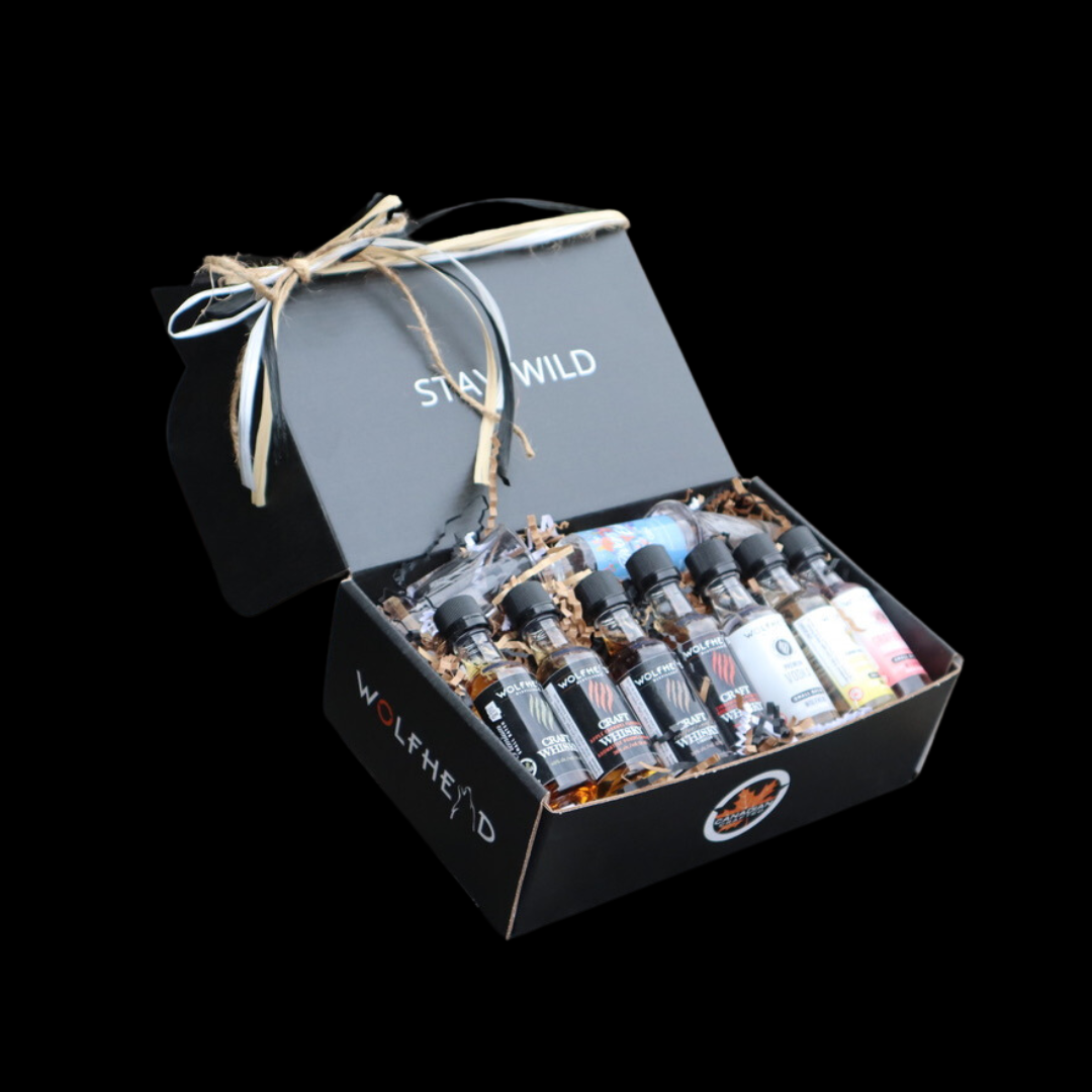 WOLFHEAD TASTING KIT • 8 X 50 ML MINI BOTTLES