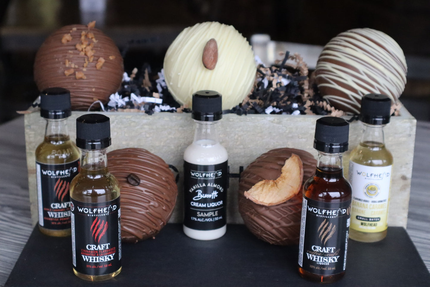 Single Boozy Hot Cocoa Bombs
