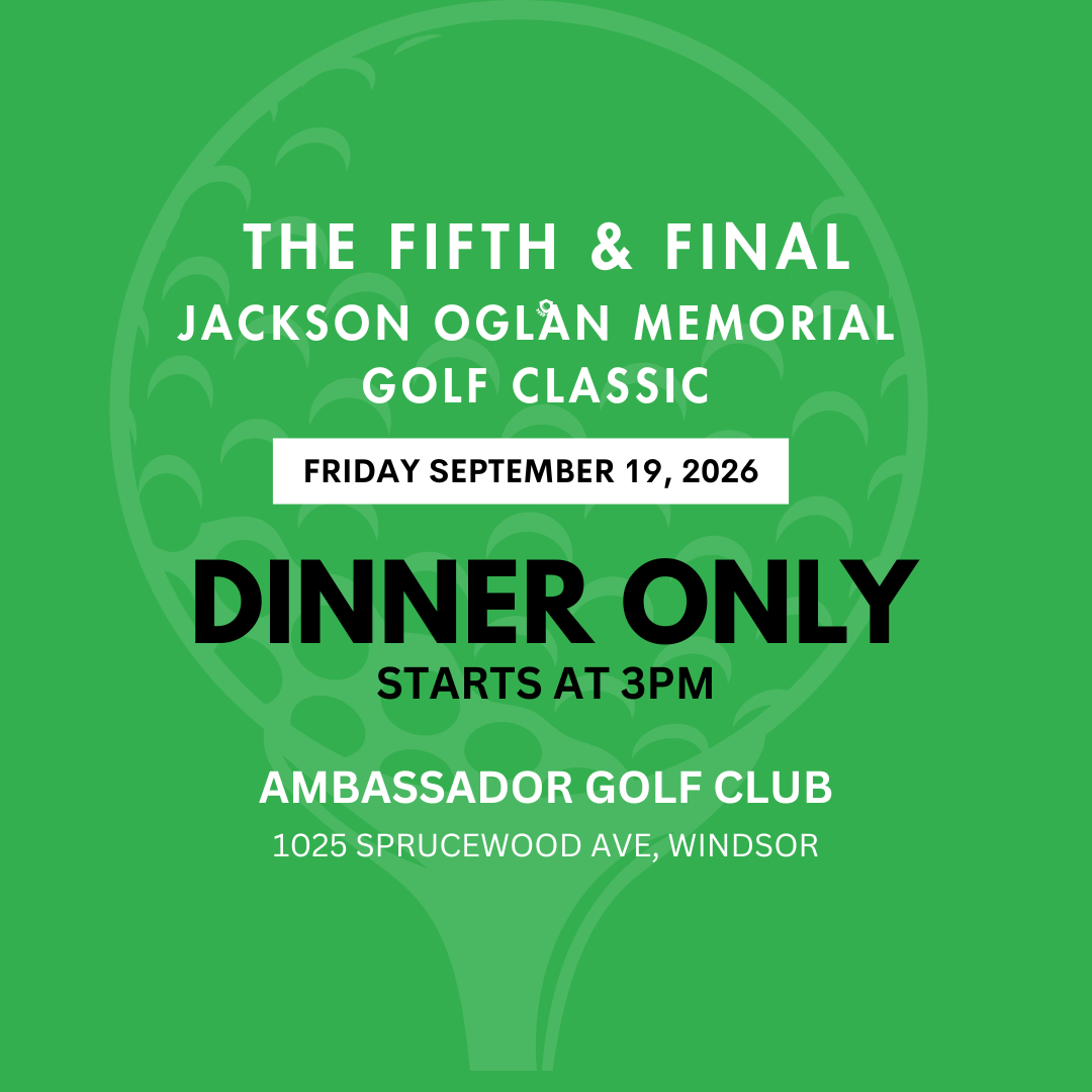 Jackson Oglan Memorial - DINNER ONLY
