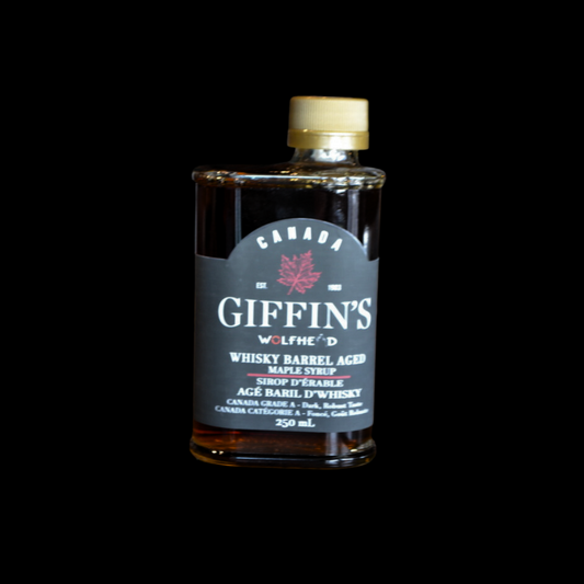 Giffin's Wolfhead Barrel Aged Maple Syrup