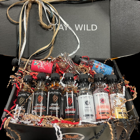 WOLFHEAD TASTING KIT • 9 X 50 ML MINI BOTTLES