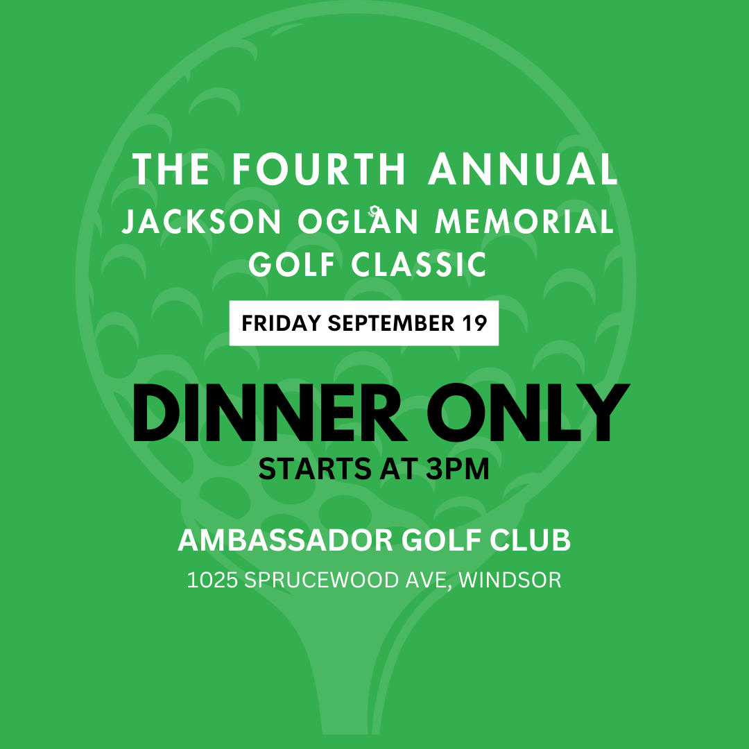 Jackson Oglan Memorial - DINNER ONLY