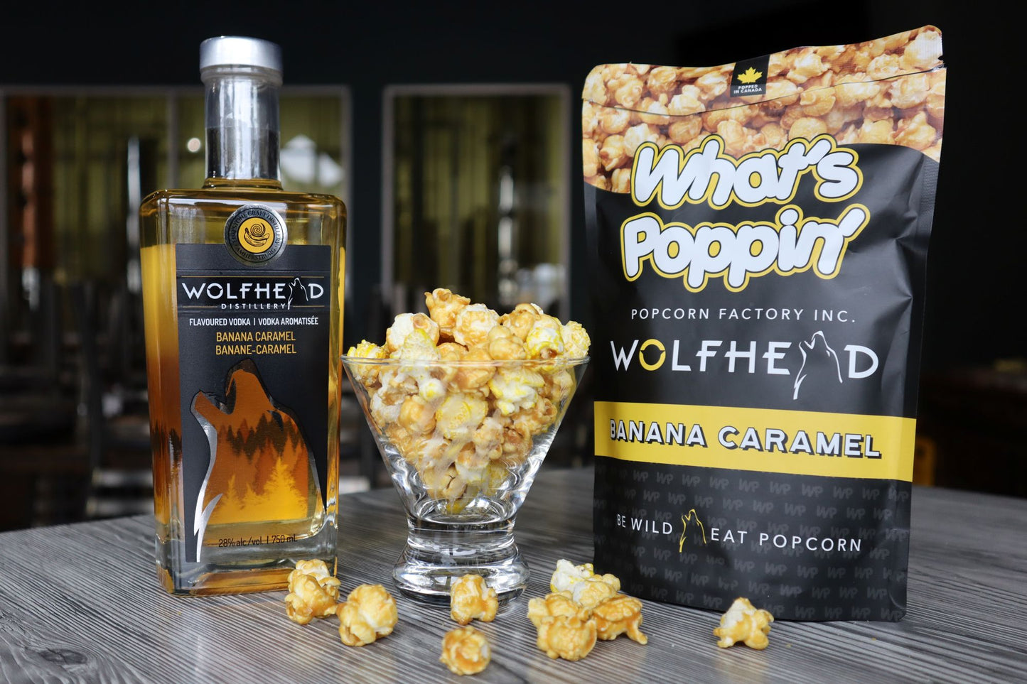 Wolfhead Banana Caramel Popcorn