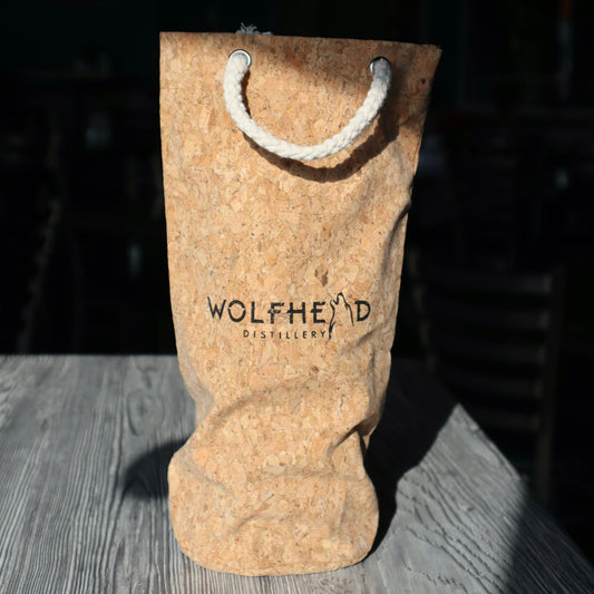 Wolfhead Cork Gift Bag