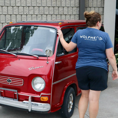 Wolfhead Distiller Tee with Subaru
