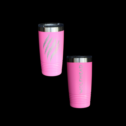 Wolfhead Tumbler - Pink