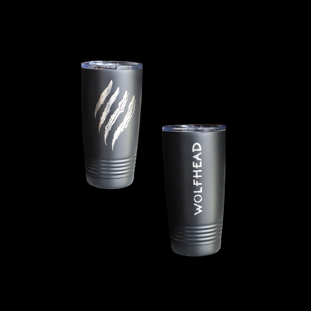 Wolfhead Tumbler Grey