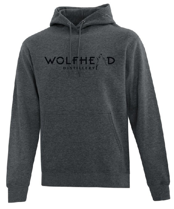 Wolfhead Unisex Dark Grey Hoodie